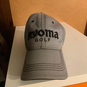 Rare prototype Ryoma Golf Embroidered Gray Cap - One Size Japanese